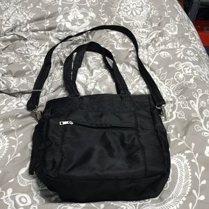 Black Travelon Tote/Crossbody handbag
